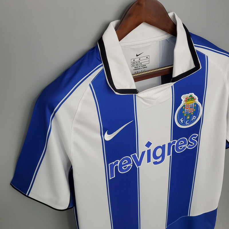 Retro Home 2003/2004 Jersey - Blue and White