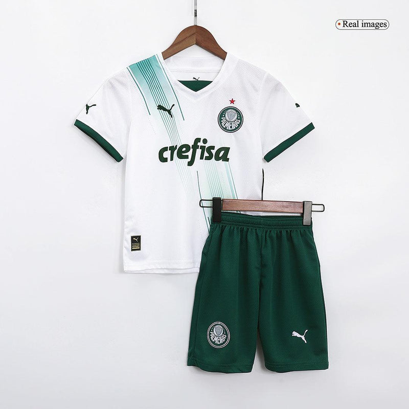 Palmeiras II 23/24 Children's Kit - White