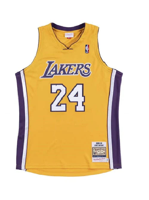 Débardeur NBA Los Angeles Lakers Kobe Bryant 2008/09 pour Homme - Jaune