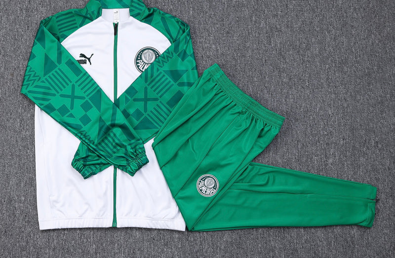 Palmeiras 23/24 Tracksuit Green With Zipper