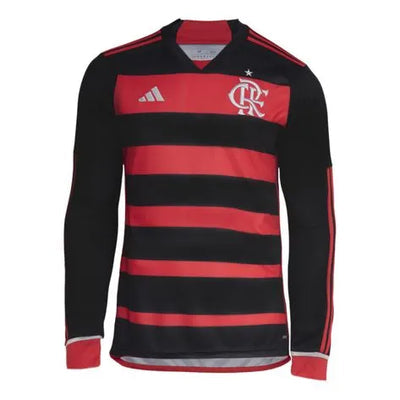 Flamengo I 24/25 Long Sleeve Jersey - Red and Black