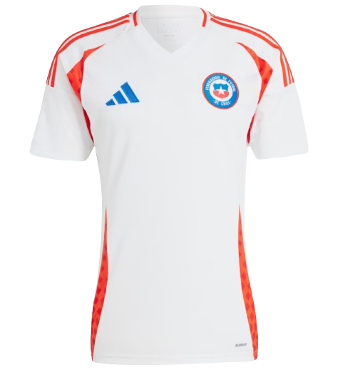 Maillot de l'équipe nationale Chili II 24/25 - Blanc