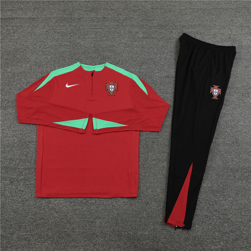 Portugal 24/25 Tracksuit - Red