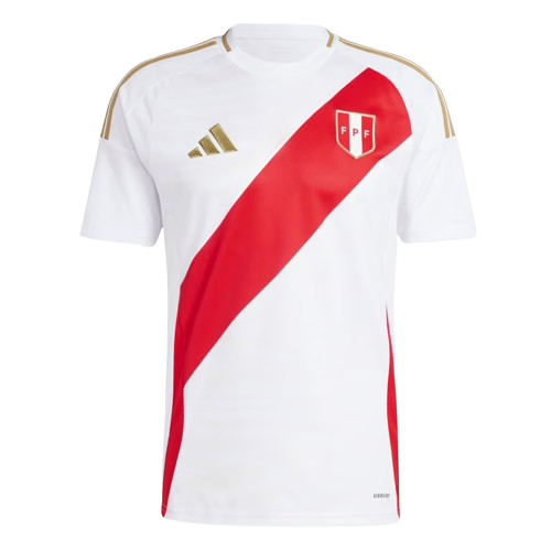 Maillot de l'équipe nationale Pérou I 24/25 - Blanc et Rouge