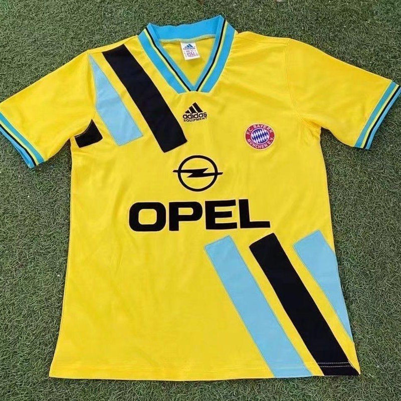 Bayern Munich Retro 1993/1995 Jersey - Yellow