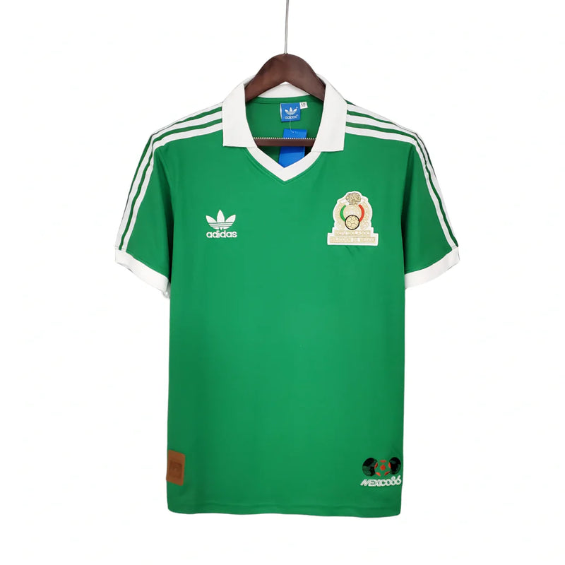 Camisola Seleção México I 1986 - Verde