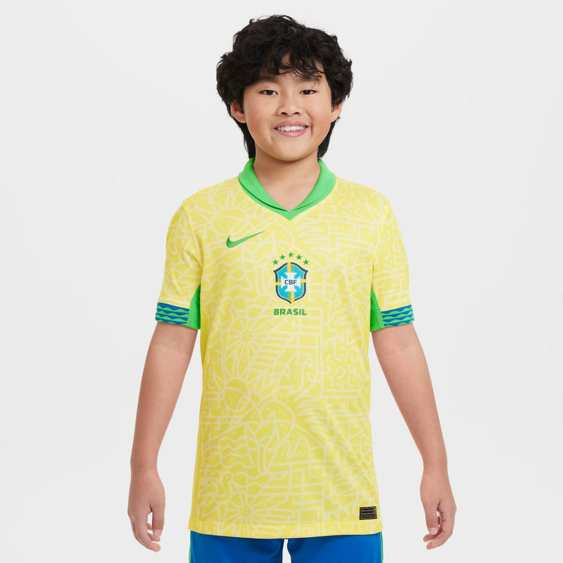 Brazil 24/25 Children's Kit - Yellow and Blue
