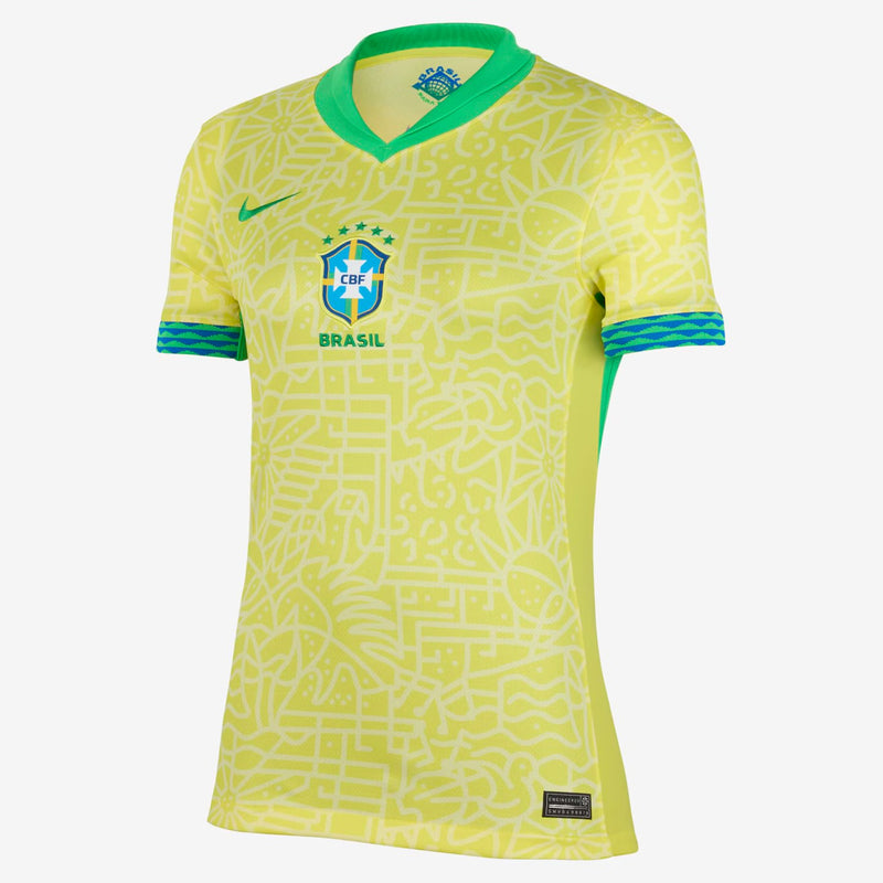 Brazil National Team I 24/25 Women's Jersey - Yellow