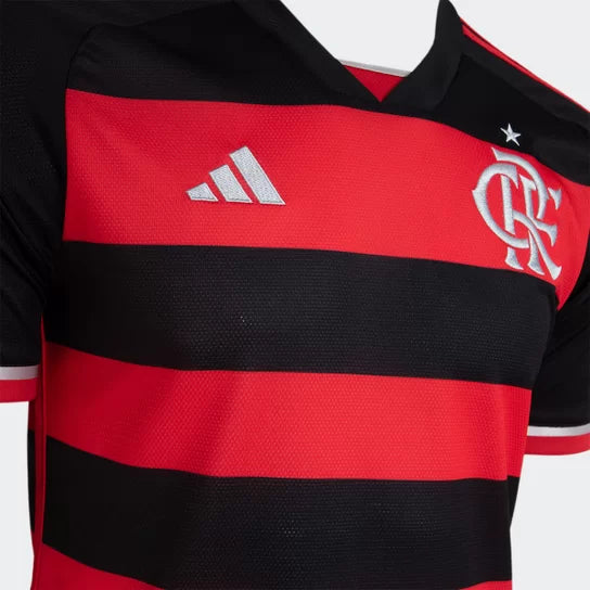 Maillot Flamengo Domicile 24/25 - Rouge Noir