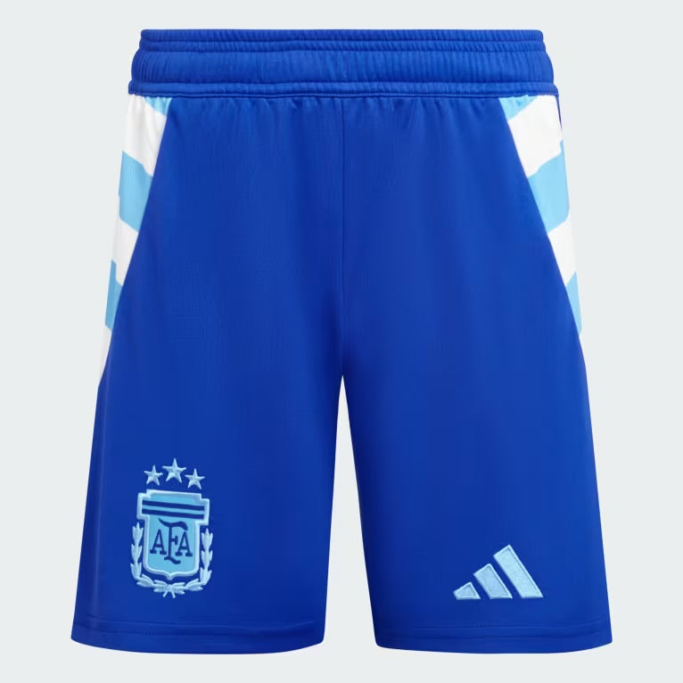 Kit Infantil Argentina II 24/25 Com Patch FIFA - Azul
