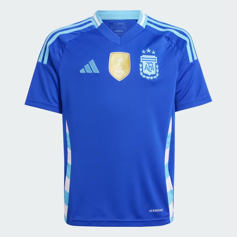Argentina II 24/25 Children's Kit With FIFA Patch - Blue