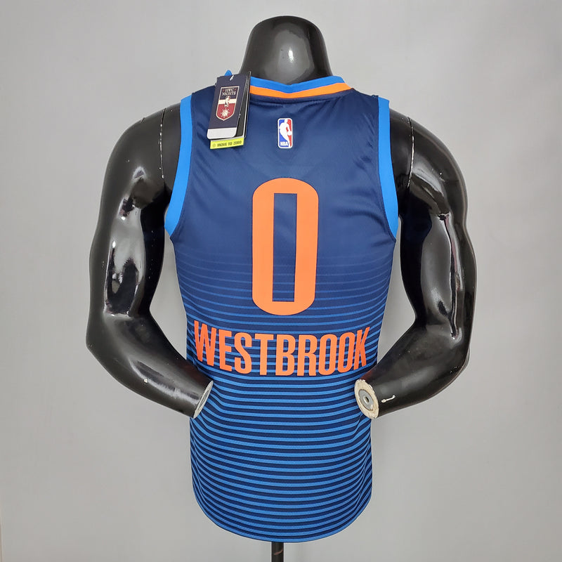 Regata NBA Oklahoma City Thunder Masculina - Azul