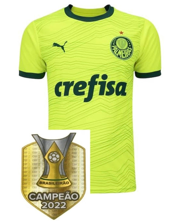 Camisola Palmeiras III Com Patch Campeã 2022 - 23/24