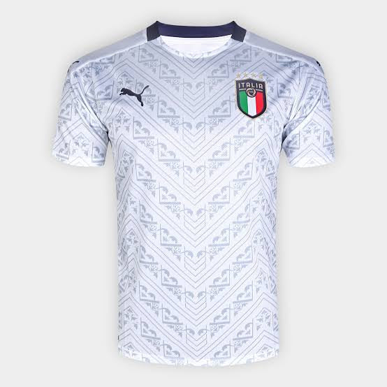 Italy 20/21 Away Jersey - Men's White