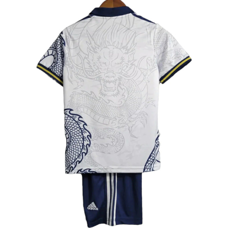Real Madrid Dragon Edition 23/24 Children's Kit - White