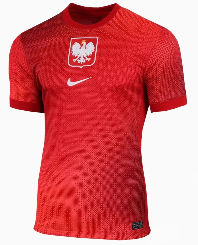 Camisola Seleção Polônia Away 24/25 - Vermelho
