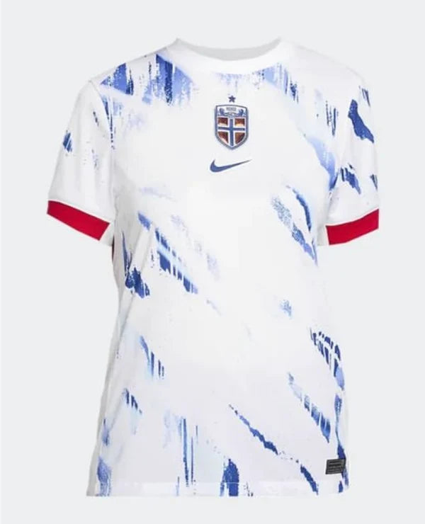 Maillot de l'équipe nationale de Norvège 24/25 - Blanc et Bleu
