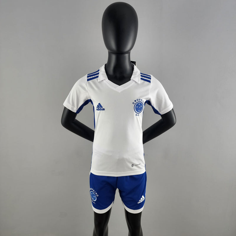 Cruzeiro II 22/23 Children's Kit - Blue and White