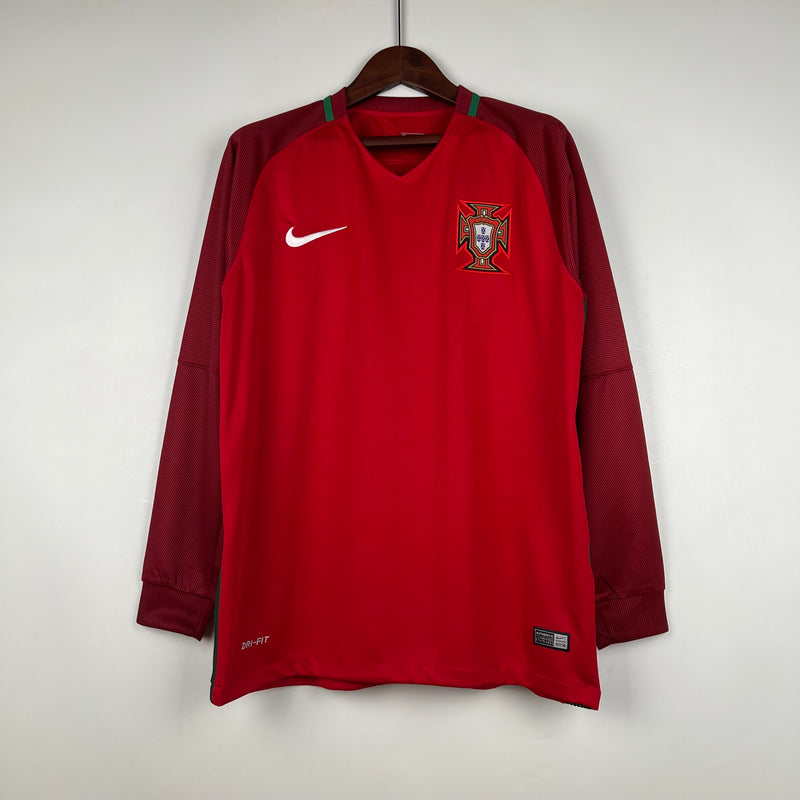 Maillot Portugal 24/25 manches longues - Rouge