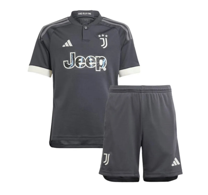 Juventus II 23/24 Children's Kit - Black