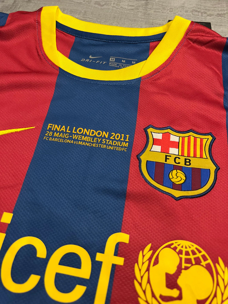 Barcelona Retro 2010/2011 Shirt - Final London
