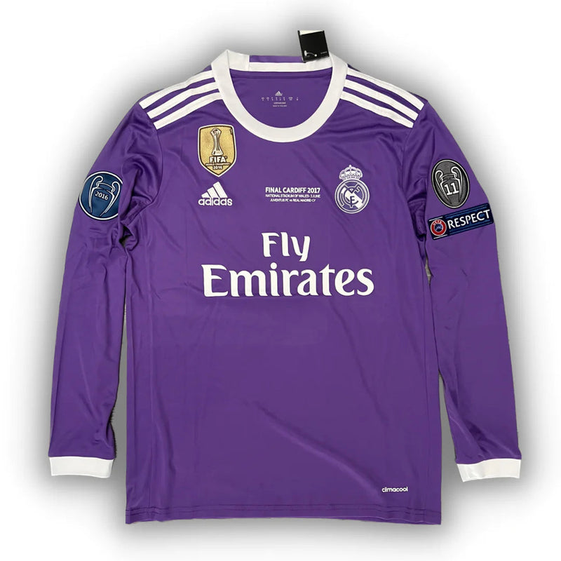 Real Madrid 2016/2017 Long Sleeve Shirt - Purple