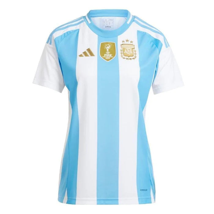 Camisola Feminina Seleção da Argentina I 24/25 - Azul e Branco