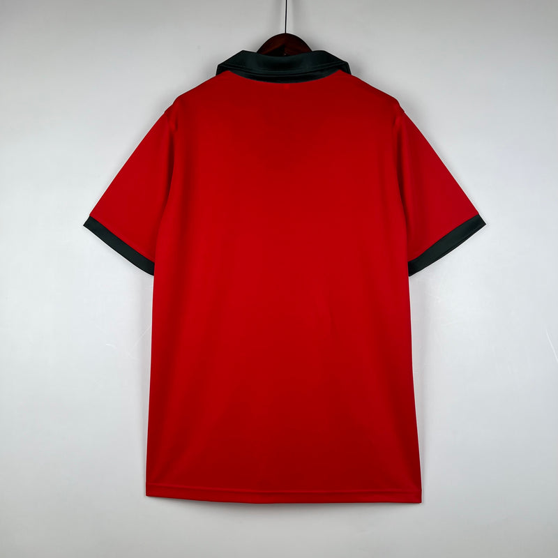 Maillot Portugal I Rétro 1972 - Rouge