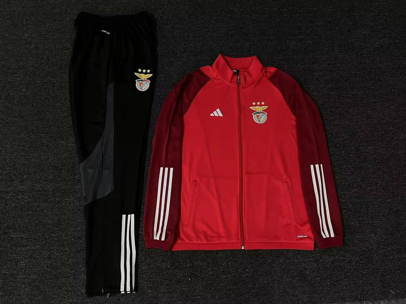 Benfica 23/24 Training Suit Red - With zipper