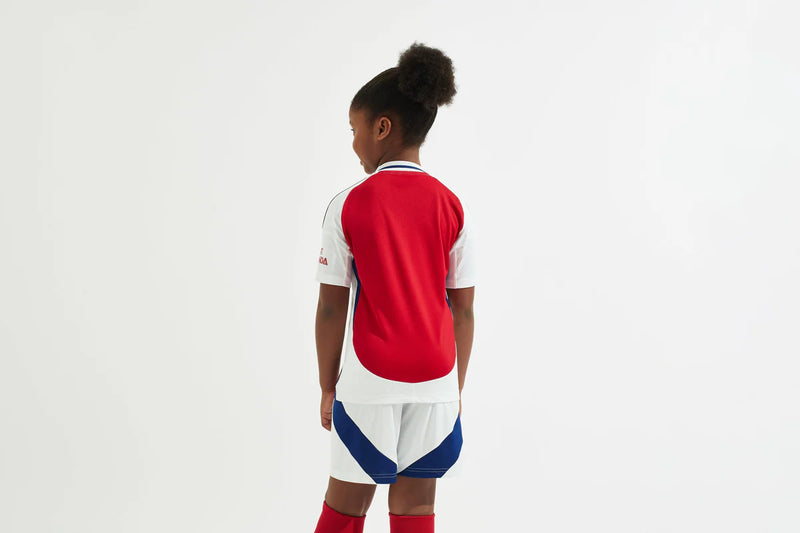 Kit Infantil Arsenal I 24/25 - Vermelho e Branco