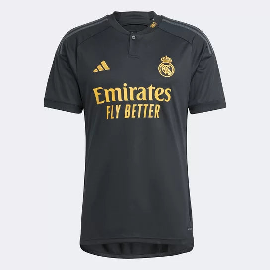Real Madrid III 23/24 Shirt - Black and Yellow