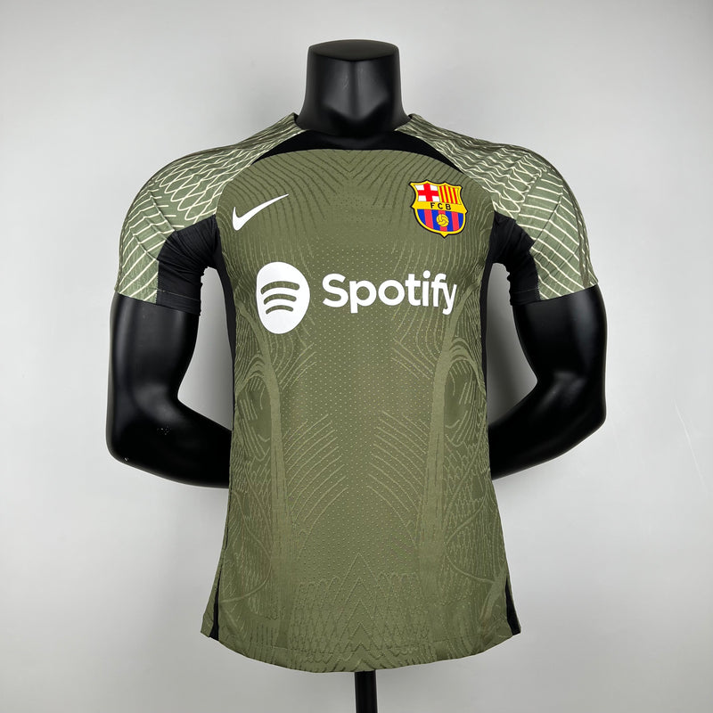 Barcelona 23/24 Player Training Shirt - Moss
