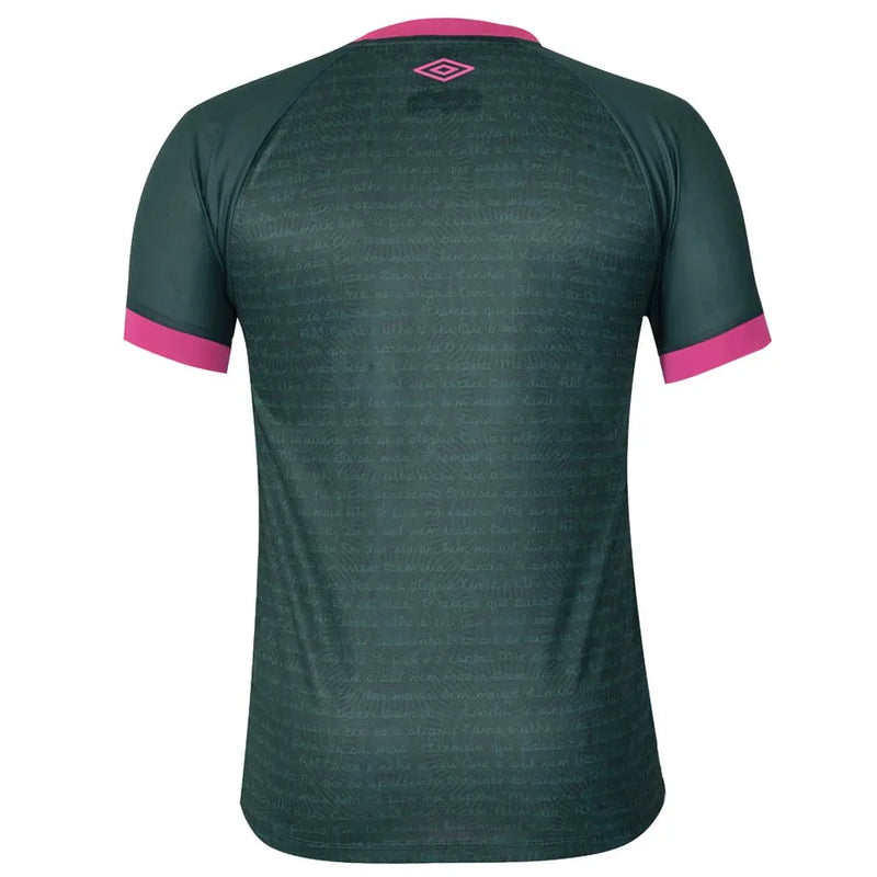 Fluminense III 23/24 Shirt - Green and Pink