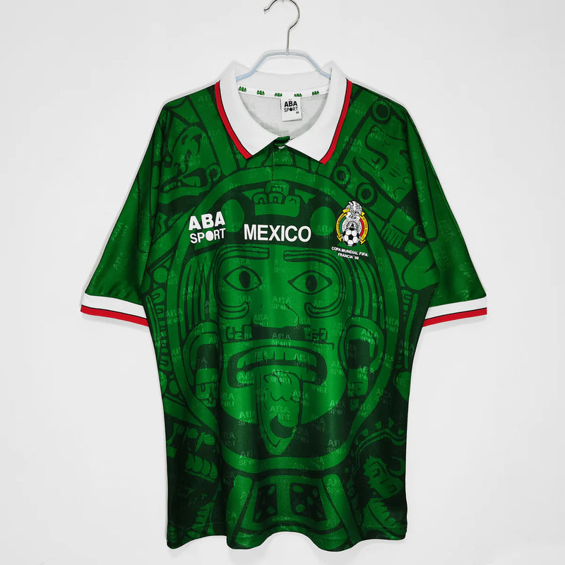Camisola Seleção México I 1998 - Verde