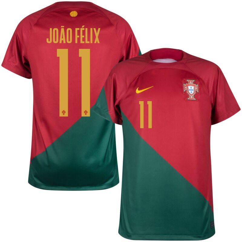 Portugal Home 22/23 Jersey - Red - João Félix
