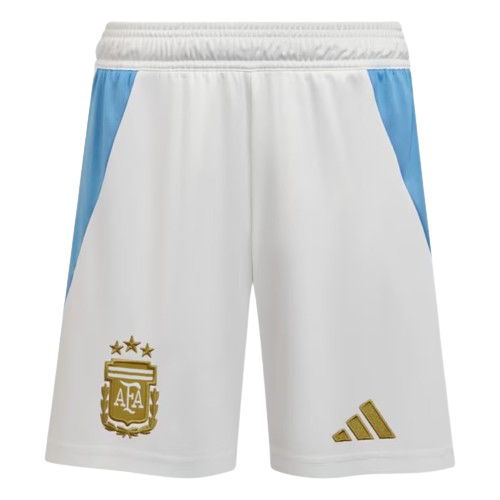 Kit Infantil Argentina I 24/25 Com Patch FIFA - Azul e Branco
