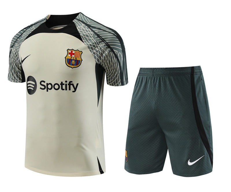 Barcelona 23/24 Jersey and Shorts - Green