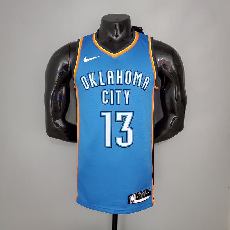Débardeur NBA Oklahoma City Thunder pour Homme - Bleu