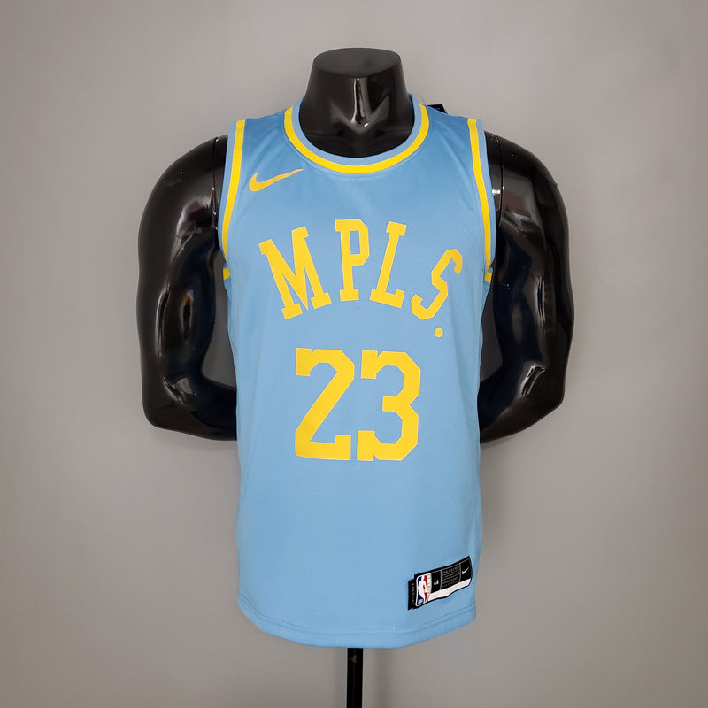Regata NBA Los Angeles Lakers Minneapolis Masculina - Azul
