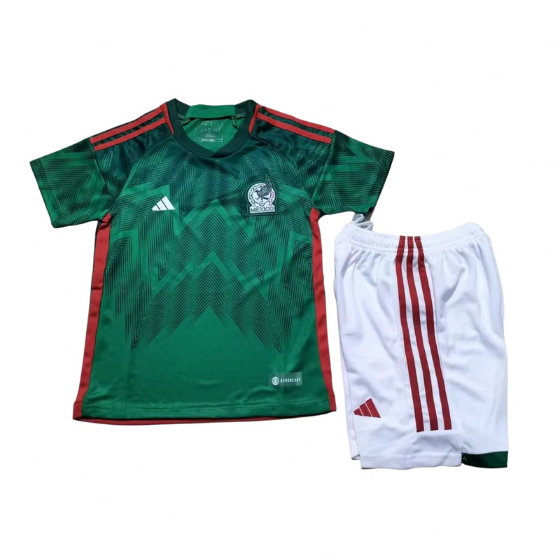 Kit Infantil México I 22/23 - Verde e Branco