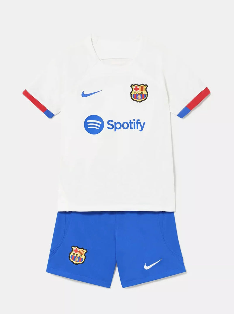 Kit Enfant Barcelone II 23/24 - Bleu et Blanc