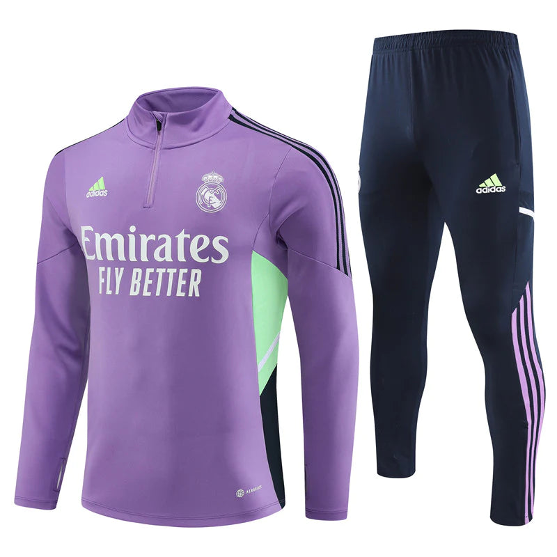 Real Madrid 2023 Tracksuit With Zipper