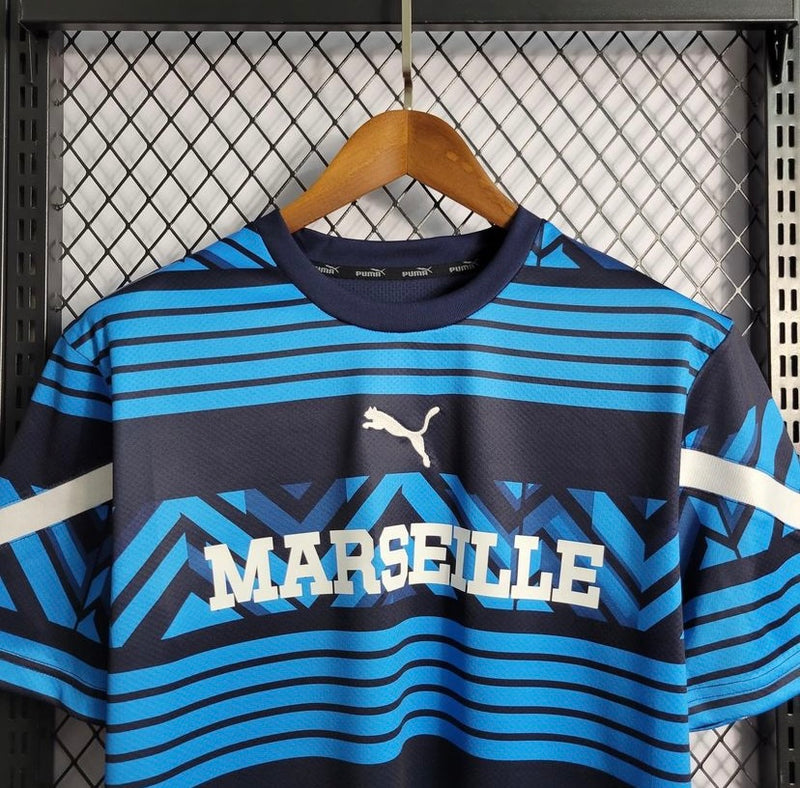 Maillot Olympique de Marseille 22/23 - Homme Bleu