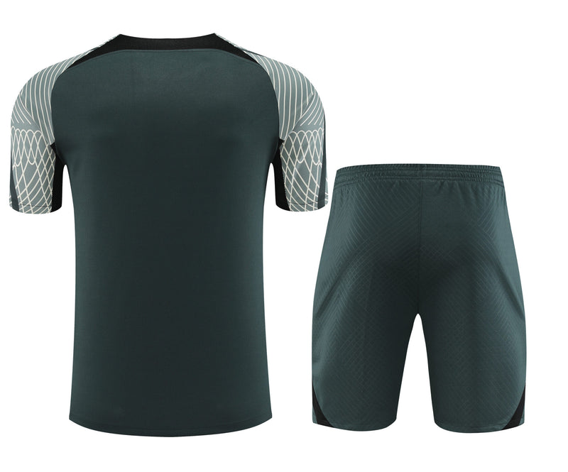 Barcelona 23/24 Jersey and Shorts - Green