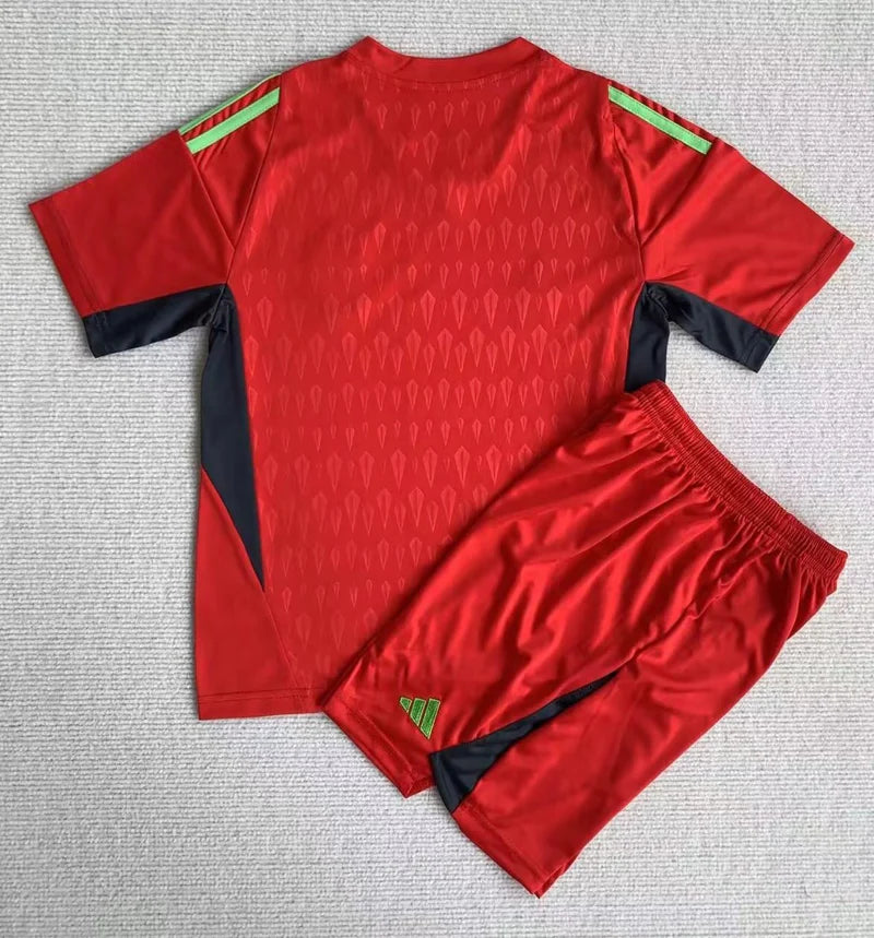 Children's Argentina Goalkeeper Kit 23/24 - Red