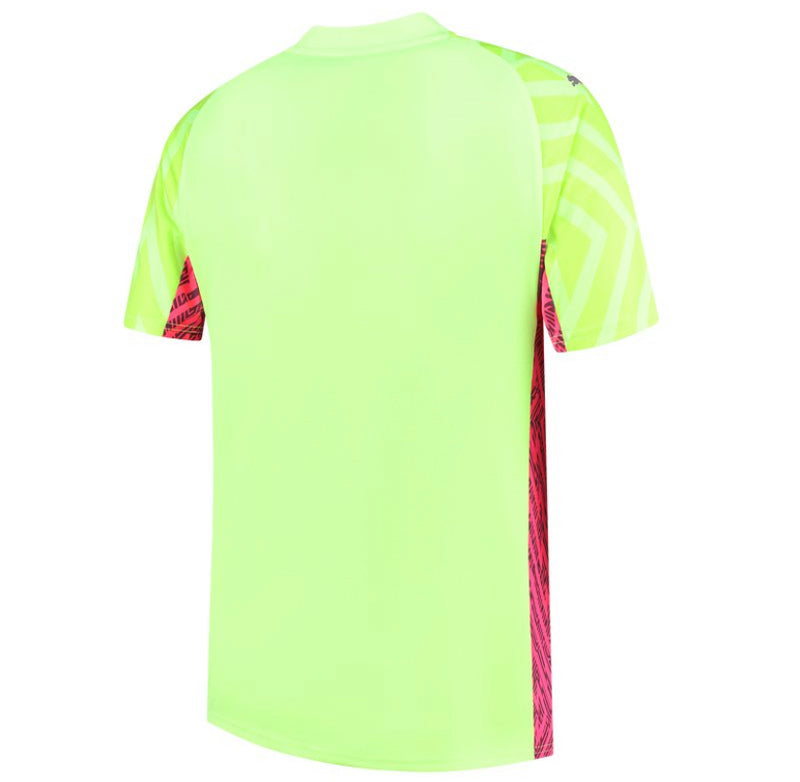 Manchester City 23/24 Goalkeeper Shirt Green and Pink