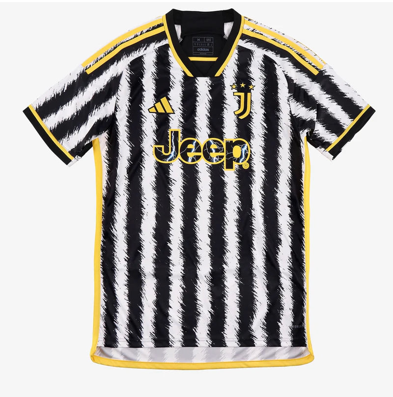 Juventus Home 23/24 Jersey - White and Black