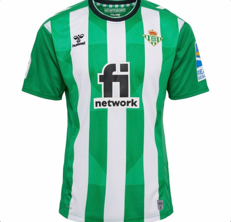 Real Betis Home 22/23 Jersey - Green and White