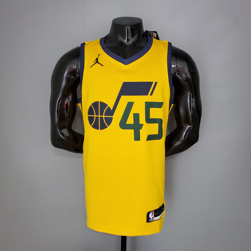Regata NBA Utah Jazz Masculina - Amarelo