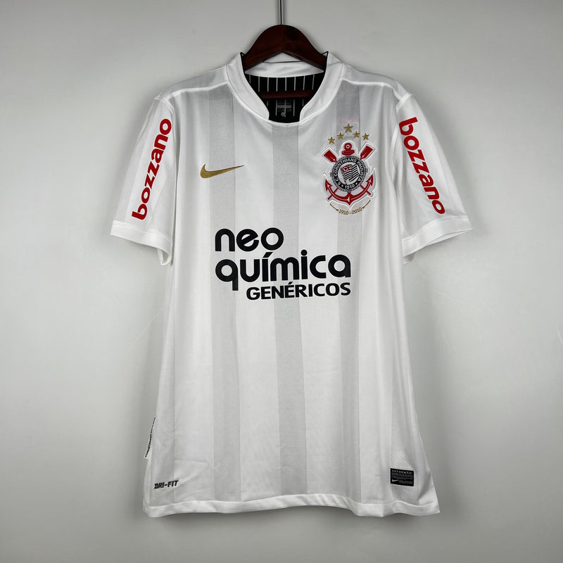 Camisola Corinthians Retrô I 2010 - Branco